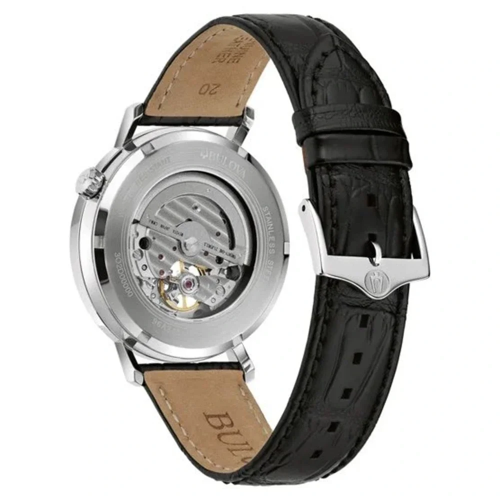 Bulova Aerojet Automatic Stainless Steel Men's Watch, 41mm